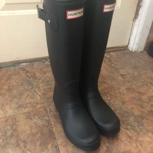 Hunter women boots size 7
